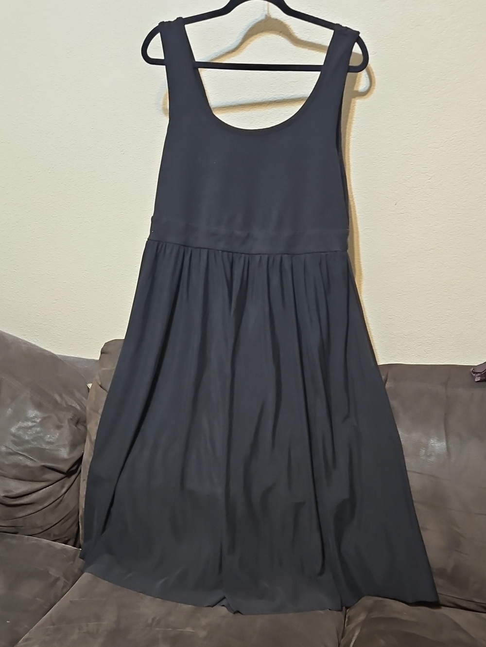 torrid Black Scoop-Neck Sleeveless Midi Dress